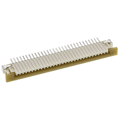 Molex, Easy-On, 52271 1mm Pitch 30 Way Right Angle Female FPC Connector, ZIF Bottom Contact