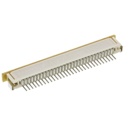 Molex, Easy-On, 52271 1mm Pitch 30 Way Right Angle Female FPC Connector, ZIF Bottom Contact