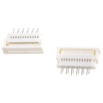 Molex, Easy-On, 5597 1.25mm Pitch 12 Way Straight Female FPC Connector, ZIF Vertical Contact