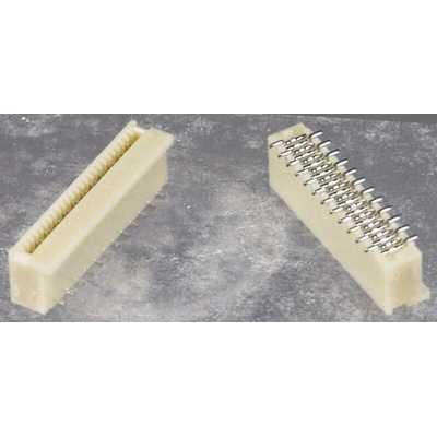 JST 0.5mm Pitch 6 Way Straight Female FPC Connector, ZIF Vertical Contact