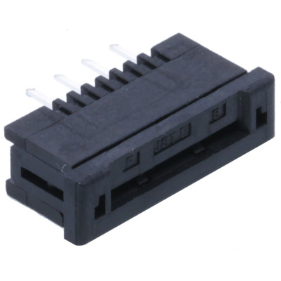 JST 1mm Pitch 8 Way Straight Female FPC Connector