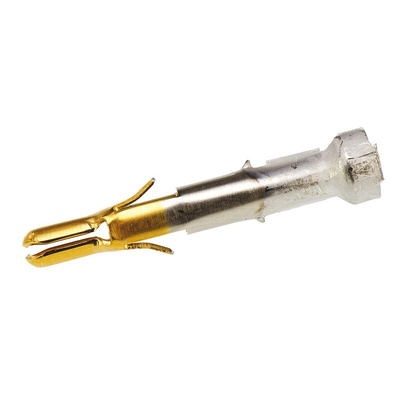 TE Connectivity Universal MATE-N-LOK Series Male Crimp Terminal, 20AWG Min, 14AWG Max