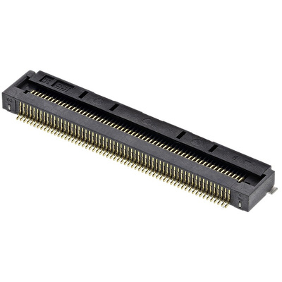 Hirose, FH28 0.5mm Pitch 60 Way Right Angle Female FPC Connector, ZIF Bottom Contact