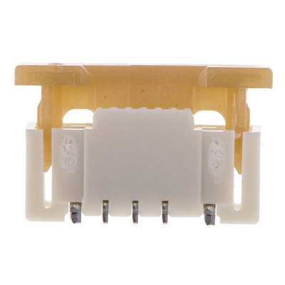 Molex, Easy On, 52559 0.5mm Pitch 6 Way Straight Female FPC Connector, ZIF Bottom Contact