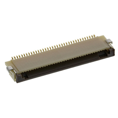 Hirose, FH12 0.5mm Pitch 36 Way Right Angle Female FPC Connector, ZIF Bottom Contact
