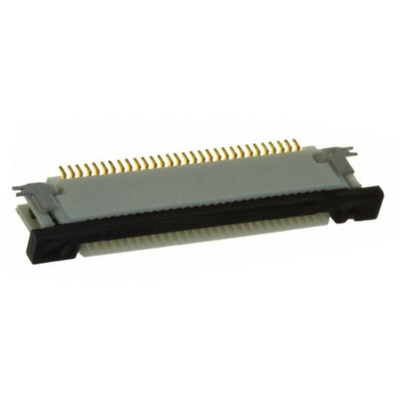 Molex, Easy On, 52435 0.5mm Pitch 30 Way Right Angle FPC Connector, ZIF Top Contact
