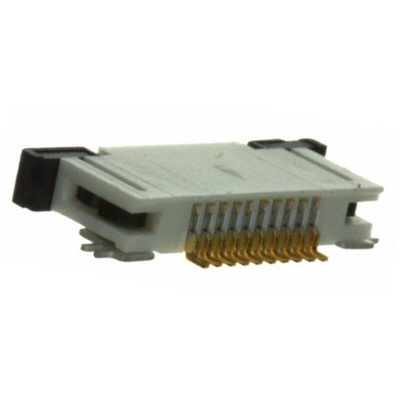 Molex, Easy On, 52745 0.5mm Pitch 10 Way Straight FPC Connector, ZIF Top Contact