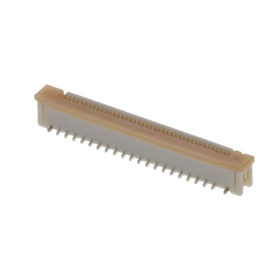 Molex, Easy On, 52559 0.5mm Pitch 40 Way Straight Male FPC Connector, ZIF Top Contact