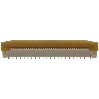 Molex, Easy On, 52559 0.5mm Pitch 40 Way Straight Male FPC Connector, ZIF Top Contact