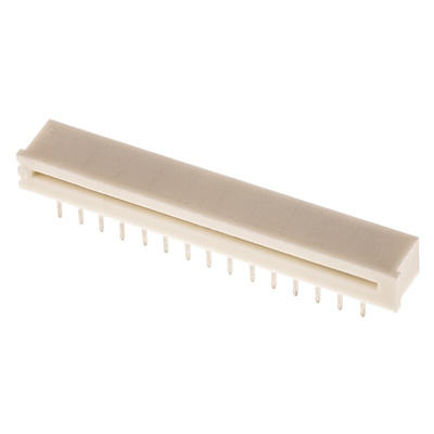 Molex, Easy-On, 5597 1.25mm Pitch 30 Way Right Angle Female FPC Connector, ZIF Top Contact
