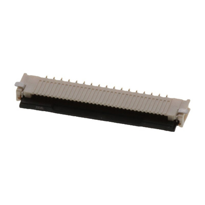 Molex, Easy-On, 200528 1mm Pitch 17 Way Right Angle Male FPC Connector, ZIF Bottom Contact