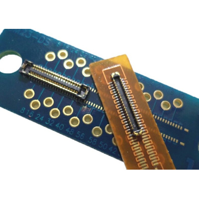 Hirose, BM23PF, 23 0.35mm Pitch 30 Way Straight Male FPC Connector, Vertical Contact