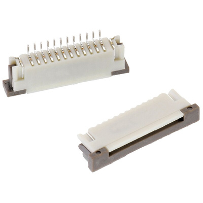 Wurth Elektronik, WR-FPC, 686 1mm Pitch 4 Way Horizontal Male FPC Connector, ZIF Top Contact