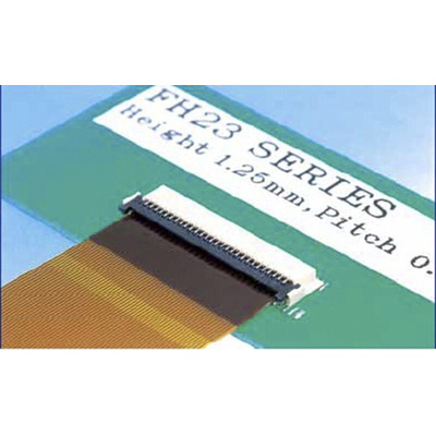 Hirose, FH23 0.3mm Pitch 61 Way Horizontal Female FPC Connector, Solder