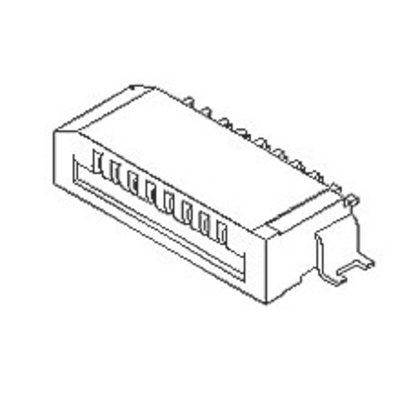 Molex, 52793 1mm Pitch 12 Way Right Angle Female FPC Connector, Non-ZIF