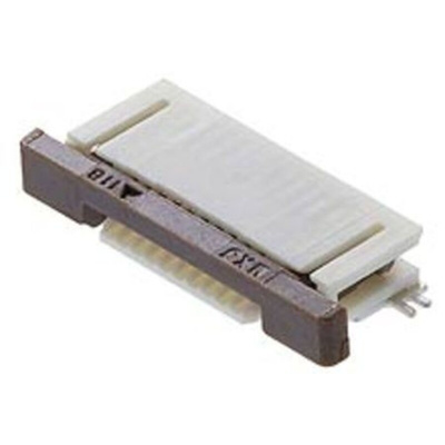Molex, Slide, 54132 0.5mm Pitch 30 Way Right Angle Female FPC Connector, Solder
