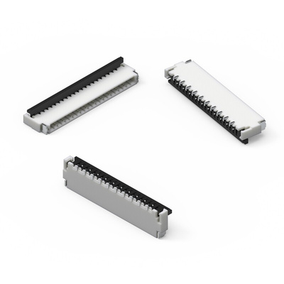 Wurth Elektronik, WR-FPC 1mm Pitch 2 Way Horizontal FPC Connector