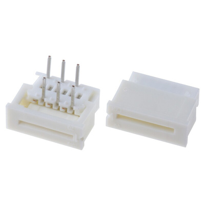 Molex, Easy-On, 5597 1.25mm Pitch 6 Way Right Angle Female FPC Connector, ZIF Top Contact