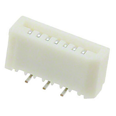 Molex, Easy-On, 52808 1mm Pitch 7 Way Straight Female FPC Connector, Non-ZIF