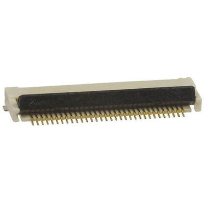 Omron, XF2M 0.5mm Pitch 32 Way Right Angle Female FPC Connector, Top and Bottom Contact