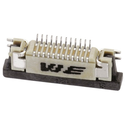 Wurth Elektronik, 687 0.5mm Pitch 8 Way Straight FPC Connector