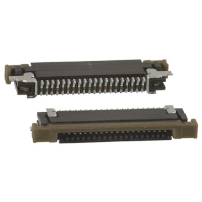 Amphenol Communications Solutions, SFV-R 0.5mm Pitch 20 Way Right Angle Male FPC Connector, ZIF Bottom Contact