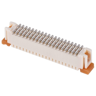 Molex, Easy On, 52610 1mm Pitch 20 Way Straight Female FPC Connector, ZIF