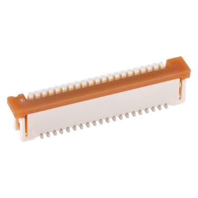 Molex, Easy On, 52610 1mm Pitch 20 Way Straight Female FPC Connector, ZIF