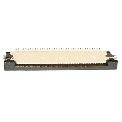 Molex, Easy-On, 54132 0.5mm Pitch 36 Way Right Angle Male FPC Connector, Solder