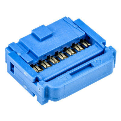 TE Connectivity 14-Way IDC Connector Socket for Cable Mount, 2-Row