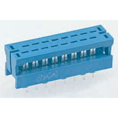 TE Connectivity 40-Way IDC Connector Plug for Cable Mount, 2-Row