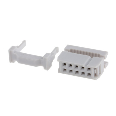 RS PRO 10-Way IDC Connector Socket for Cable Mount, 2-Row