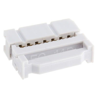 RS PRO 14-Way IDC Connector Socket for Cable Mount, 2-Row