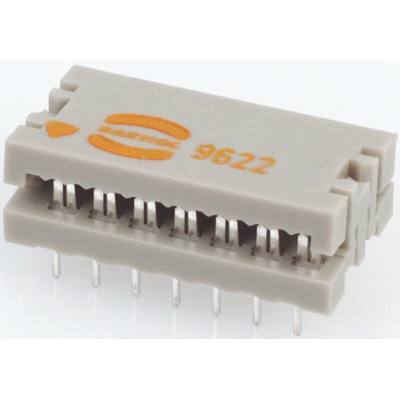 Harting 14-Way IDC Connector Plug for Cable Mount, 2-Row