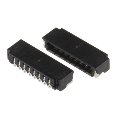 Hirose, DF52, 52 0.8mm Pitch 8 Way Right Angle Female FPC Connector