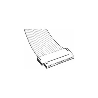 Amphenol Communications Solutions 7-Way IDC Connector Socket for Cable Mount, 1-Row