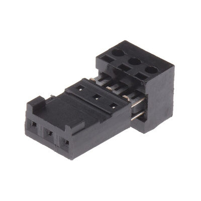 Stelvio Kontek 3-Way IDC Connector Socket for Cable Mount, 1-Row