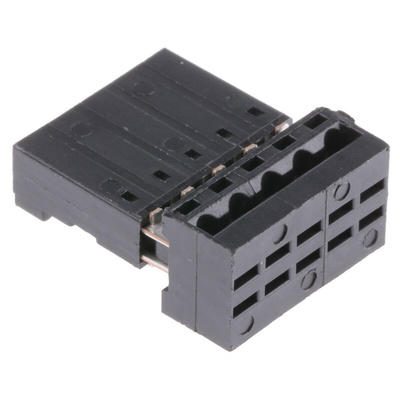 Stelvio Kontek 5-Way IDC Connector Socket for Cable Mount, 1-Row