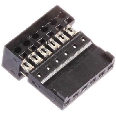 Stelvio Kontek 6-Way IDC Connector Socket for Cable Mount, 1-Row
