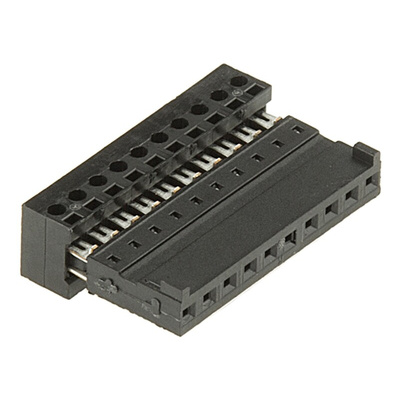 Stelvio Kontek 10-Way IDC Connector Socket for Cable Mount, 1-Row