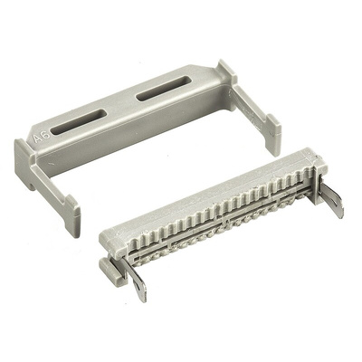 3M 20-Way IDC Connector Socket for Cable Mount, 2-Row