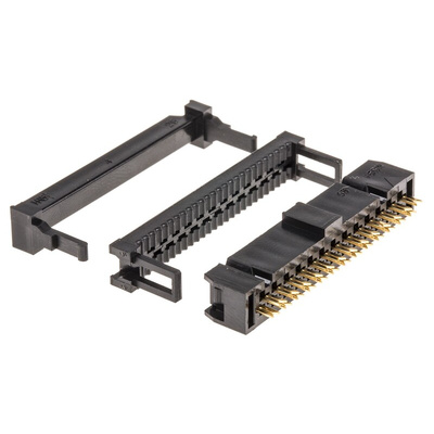 Hirose 26-Way IDC Connector Socket for Cable Mount, 2-Row