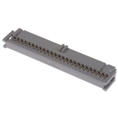 3M 50-Way IDC Connector Socket for Cable Mount, 2-Row