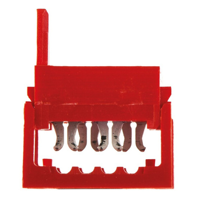 TE Connectivity 4-Way IDC Connector Plug for Cable Mount, 2-Row