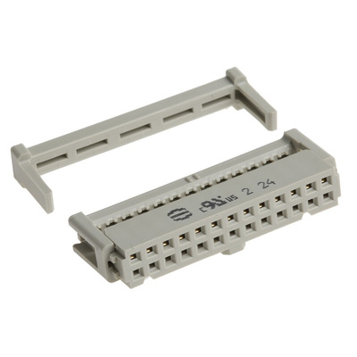 HARTING 26-Way IDC Connector Socket for Cable Mount, 2-Row