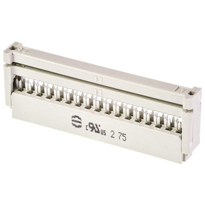 HARTING 34-Way IDC Connector Socket for Cable Mount, 2-Row