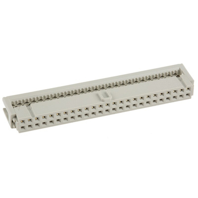 HARTING 50-Way IDC Connector Socket for Cable Mount, 2-Row
