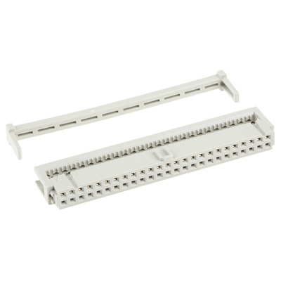 HARTING 50-Way IDC Connector Socket for Cable Mount, 2-Row