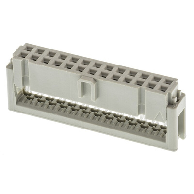 Harting 26-Way IDC Connector Socket for Cable Mount, 2-Row