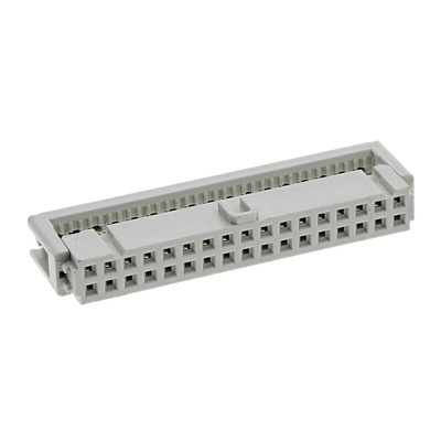 Harting 34-Way IDC Connector Socket for Cable Mount, 2-Row